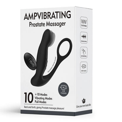 Toggle Wearable Prostate Massager Toggle Frequency Variable Vibration Anal Plug Massage Stick Adult Appliance