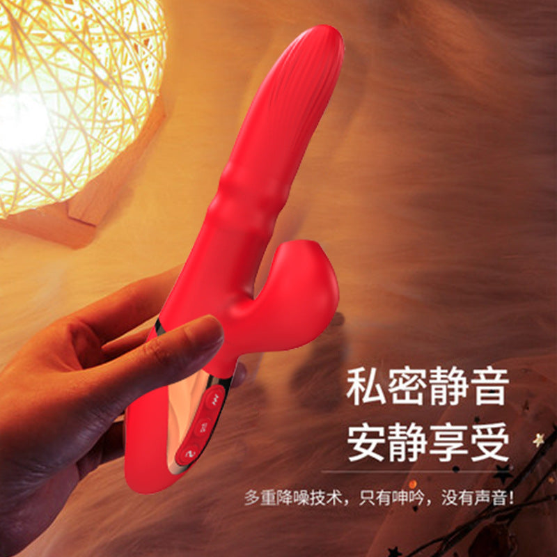 Dibe Fully Automatic Electric Massage Vibrator Adult Masturbator Sex Toy Ball sliding telescopic rod