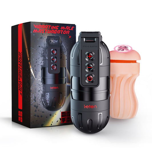 Thunder fully automatic remote control aircraft cup Masturbator male electric retractable male masturbation device adult products