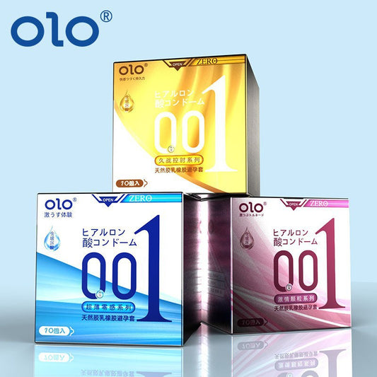 OLO Natural Ultra-Thin Condoms/Long-Stop Condoms/Passion Granule Condoms