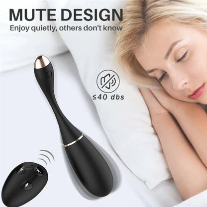 Angellotta Electric Shock Vibrator untuk Wanita/Kawalan Jauh/Smart Strong Shock AV Stick/Tongkat Urut/Peranti Melancap/Bekalan Dewasa 