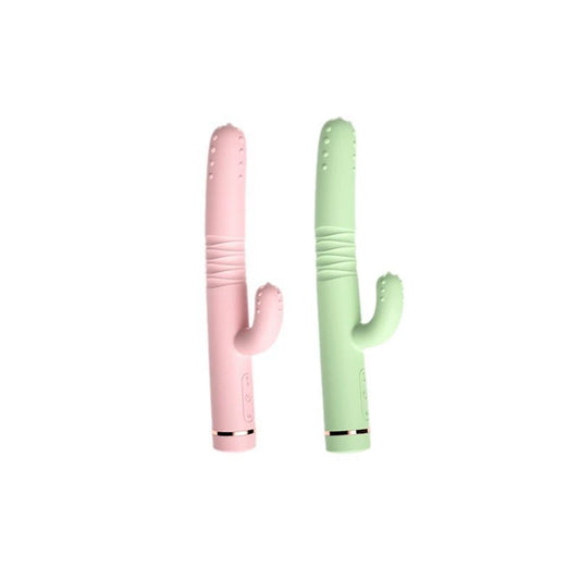 Succulent Cactus Vibrator/Female Masturbation Device/Telescopic AV Stick/Frequency Converter Massager/Sex Toy